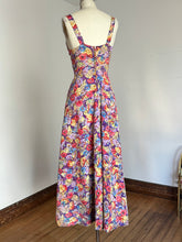 Load image into Gallery viewer, vintage 1930s floral maxi dress {xs}