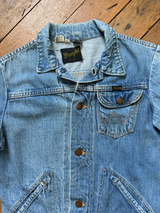 vintage 1970s Wrangler denim jacket