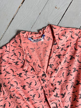 Load image into Gallery viewer, vintage 1950s pink cotton romper {M/L}