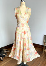 Load image into Gallery viewer, vintage 1930s pongee beach pajamas {m}