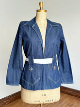 Load image into Gallery viewer, vintage 1950s denim jacket {XL/1X}