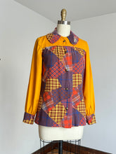 Load image into Gallery viewer, vintage 1960s smock blouse {s/m}