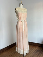 Load image into Gallery viewer, vintage 1900s silk nightgown {m}