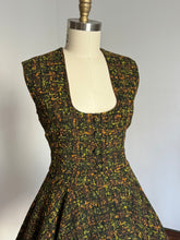 Load image into Gallery viewer, vintage 1950s fleck skirt set {m}