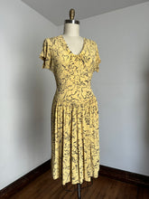 Load image into Gallery viewer, vintage 1940s novelty pony dress {m}