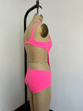 Load image into Gallery viewer, vintage 1960s pink swimsuit {xs}