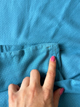 Load image into Gallery viewer, vintage 1950s blue cotton circle skirt {xs}
