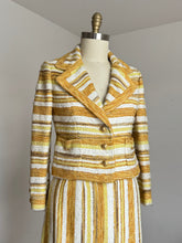 Load image into Gallery viewer, vintage 1960s tweed skirt suit {m}