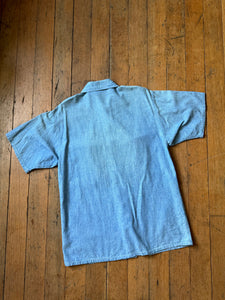 vintage 1970s chambray shirt