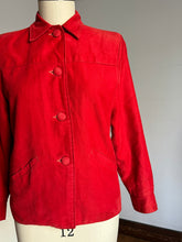 Load image into Gallery viewer, vintage 1940s red jacket {m/L}