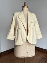 Load image into Gallery viewer, vintage 1950s cream cropped swing coat {up to XL}