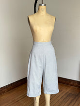 Load image into Gallery viewer, vintage 1950s clam digger pants {xs}