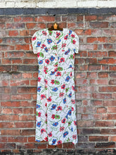 Load image into Gallery viewer, vintage 1930s floral rayon dress {m}