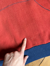 Load image into Gallery viewer, vintage 1970s color block sweatshirt hoodie