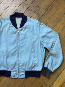 vintage 1950s chambray jacket