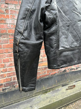 Load image into Gallery viewer, vintage 1950s Excelled horsehide biker jacket