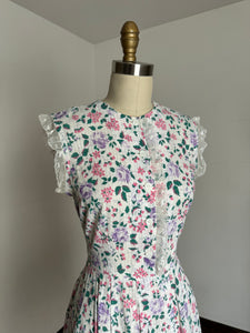 vintage 1940s floral dress {s}