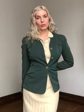 Load image into Gallery viewer, vintage 1940s collarless jacket {s}