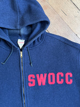 Load image into Gallery viewer, vintage 1950s 60s Champion running man wool jacket