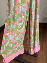 Load image into Gallery viewer, vintage 1960s floral jumpsuit {xs-L}