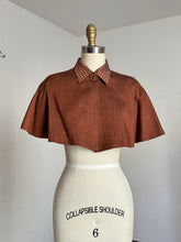 Load image into Gallery viewer, vintage 1950s polka dot capelet