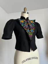 Load image into Gallery viewer, vintage 1930s embroidered jacket {s}