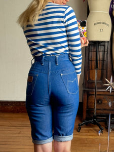 vintage 1960s Maverick Blue Bell cropped jeans {xxs}
