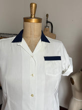 Load image into Gallery viewer, vintage 1950s women’s bowling shirt