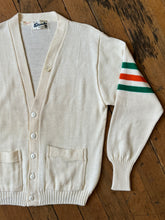 Load image into Gallery viewer, DEADSTOCK vintage 1950s cream letterman sweater