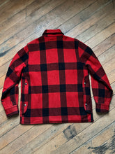 Load image into Gallery viewer, vintage 1940s plaid Cruiser style jacket