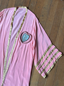 AS-IS vintage 1920s silk robe