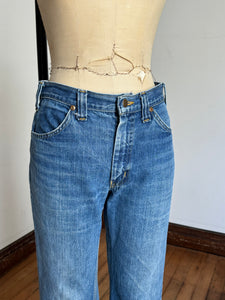 vintage 1970s GWG cut off denim jeans 30W