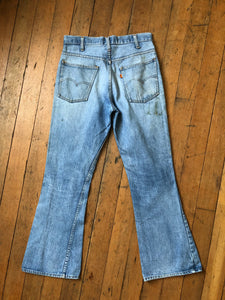 vintage 1970s Levis denim jeans