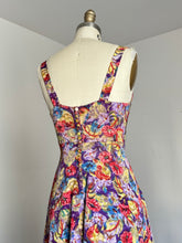 Load image into Gallery viewer, vintage 1930s floral maxi dress {xs}