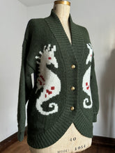 Load image into Gallery viewer, vintage 1980s 90s seashell mohair blend sweater {1X}