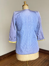 Load image into Gallery viewer, vintage 1940s Textron quilted bed jacket {L}