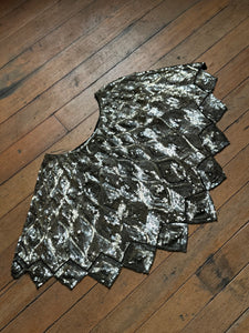 vintage 1930s French sequin cape