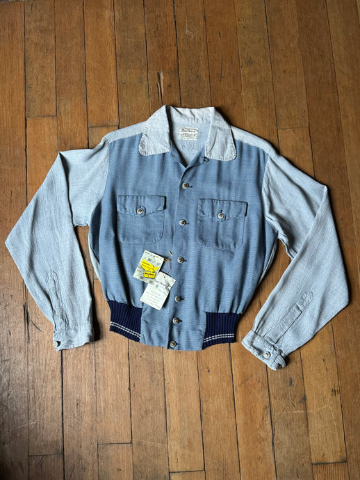 DEADSTOCK vintage 1950s Marlboro rayon Ricky jacket