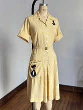 Load image into Gallery viewer, vintage 1960s novelty cats jumpsuit {m}