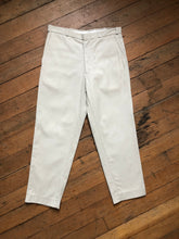Load image into Gallery viewer, vintage 1960s cream cotton slacks pants