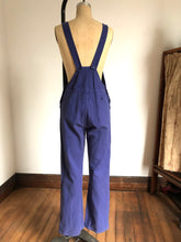 Load image into Gallery viewer, vintage 1970s French moleskin overalls workwear