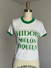 Load image into Gallery viewer, vintage 1980s Melon ringer t-shirt {xs-m}