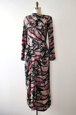 vintage 1940s novelty bow dress
