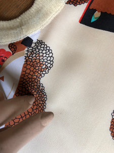 vintage 1970s novelty sweatervest {m}