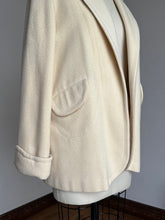 Load image into Gallery viewer, vintage 1950s cream cropped swing coat {up to XL}