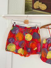 Load image into Gallery viewer, vintage 1950s 60s novelty top &amp; shorts set {s}