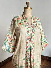 Load image into Gallery viewer, vintage 1920s silk pongee robe