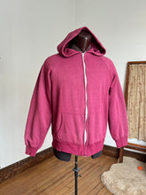 Load image into Gallery viewer, vintage 1980s MacGregor thermal zip up hoodie sweatshirt