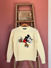 Load image into Gallery viewer, vintage 1980s roller blade Mickey Mouse knit sweater