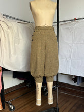 Load image into Gallery viewer, vintage 1920s knickerbockers trousers plus four breeches 30&quot; waist